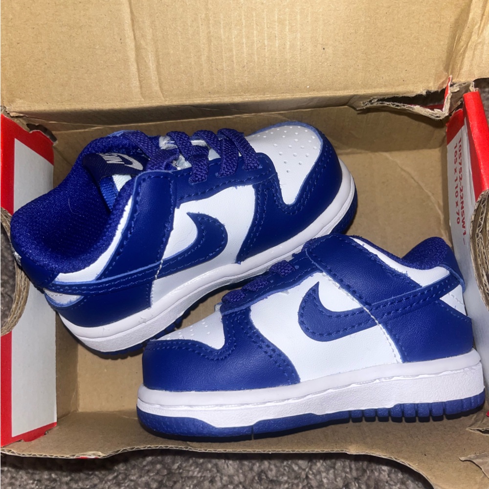 My son grew out of the shoes trying tog to get rid of of them.